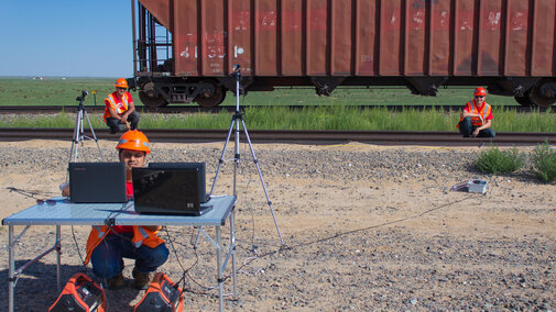 working with sensors on track